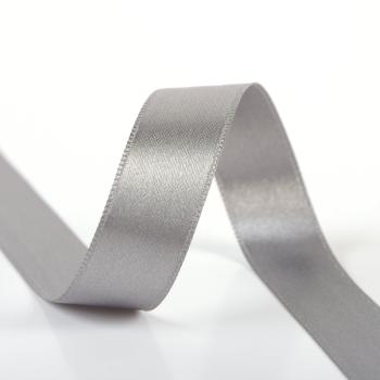 Satinband 6mm Grau